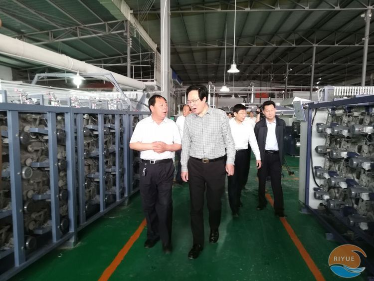 省級領導視察工廠